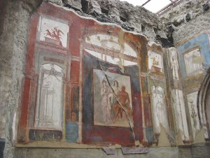 Fresco in Herculaneum