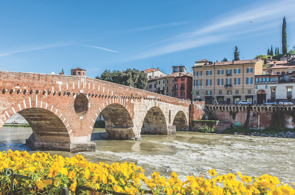 View of the Ponte Pietra