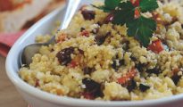 grilled vegetables with couscous