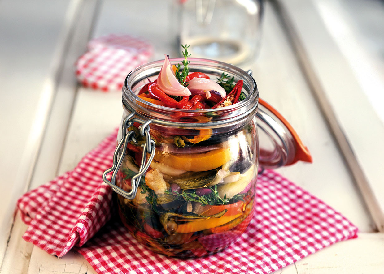 Preserve your vegetables with this Italian verdure piccanti recipe