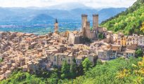 Pacentro, homes in Abruzzo