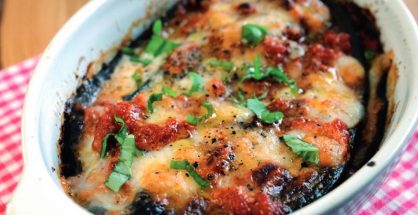 Aubergine parmigiana