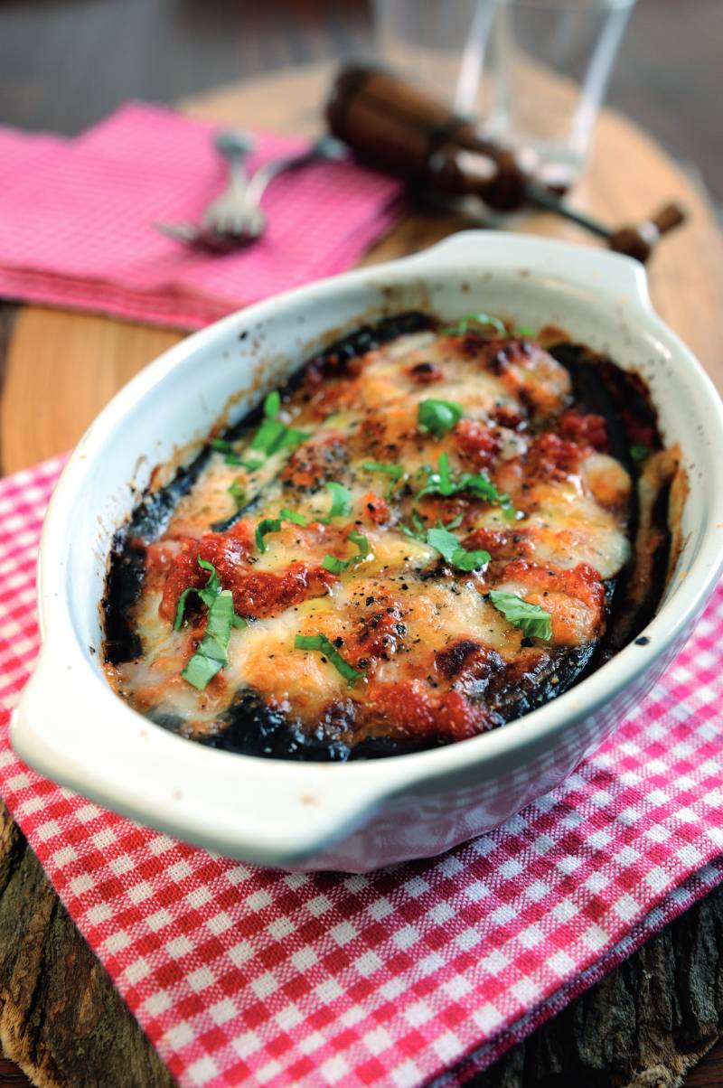 Aubergine parmigiana