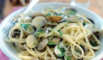 Linguine with clams