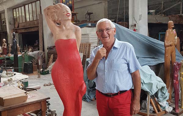 Rod Dudley's studio