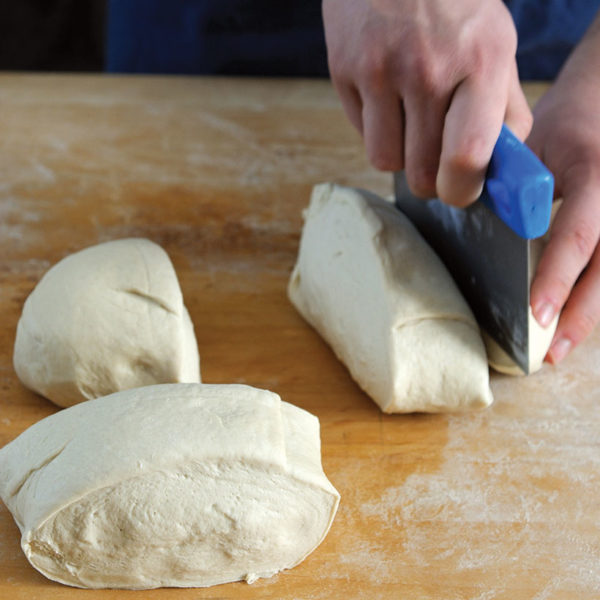 Step 5: dividing the dough after a second knead