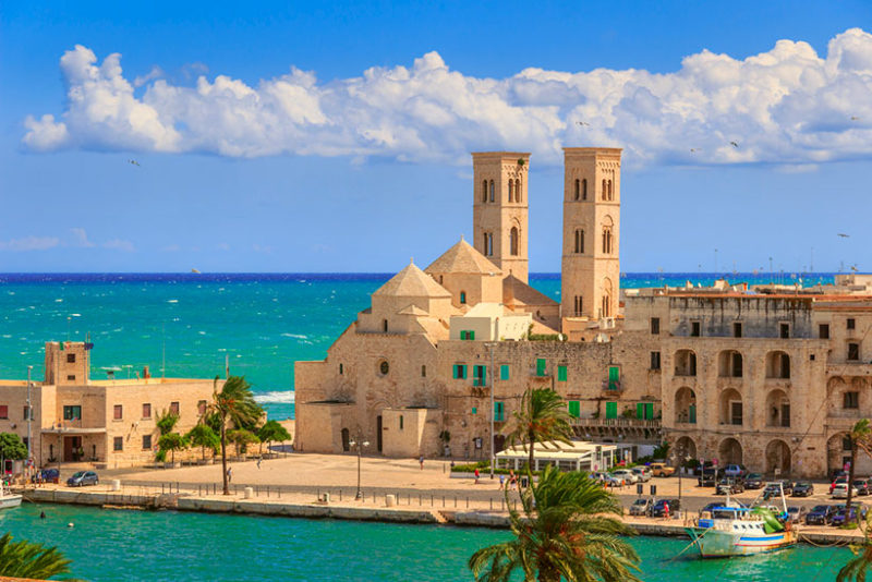 Molfetta old town: the harbour and the Old Cathedral