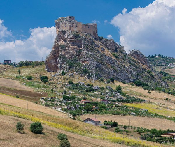 mussomeli castle in sicily. ITS italy rennovation