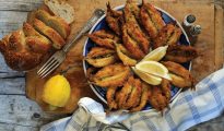 Breaded Anchovies