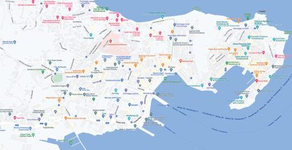 Portoferraio Elba Map © Google