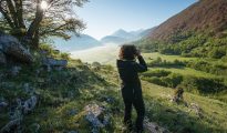 Photographing nature in Italy