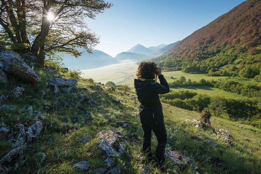 Photographing nature in Italy