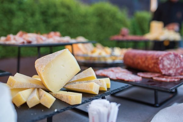 Cheeses and Salami from Bergamo