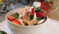 strawberry ice cream