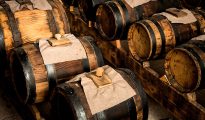 Barrels of balsamic vinegar di Modena