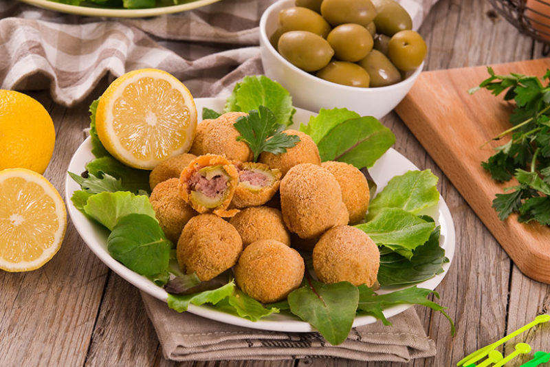 Ascoli stuffed olives