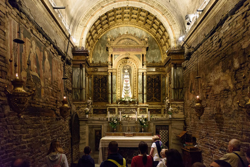 Loreto, Sacello, interior of Santa Casa