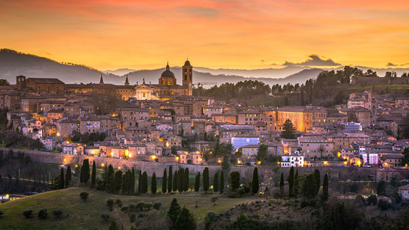 Urbino in Le Marche