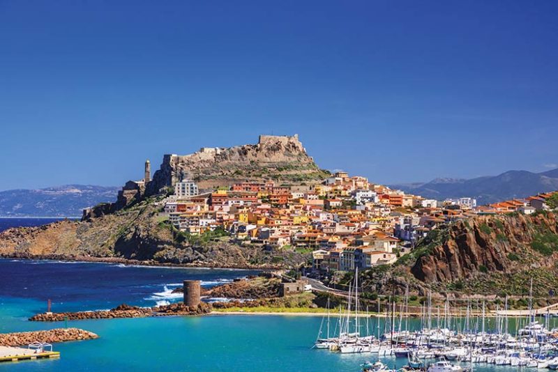 Castelsardo, Sardinia island, Italy