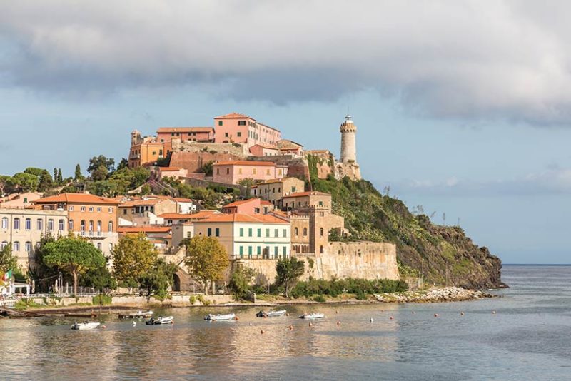 Old town of Portoferraio, Elba Island