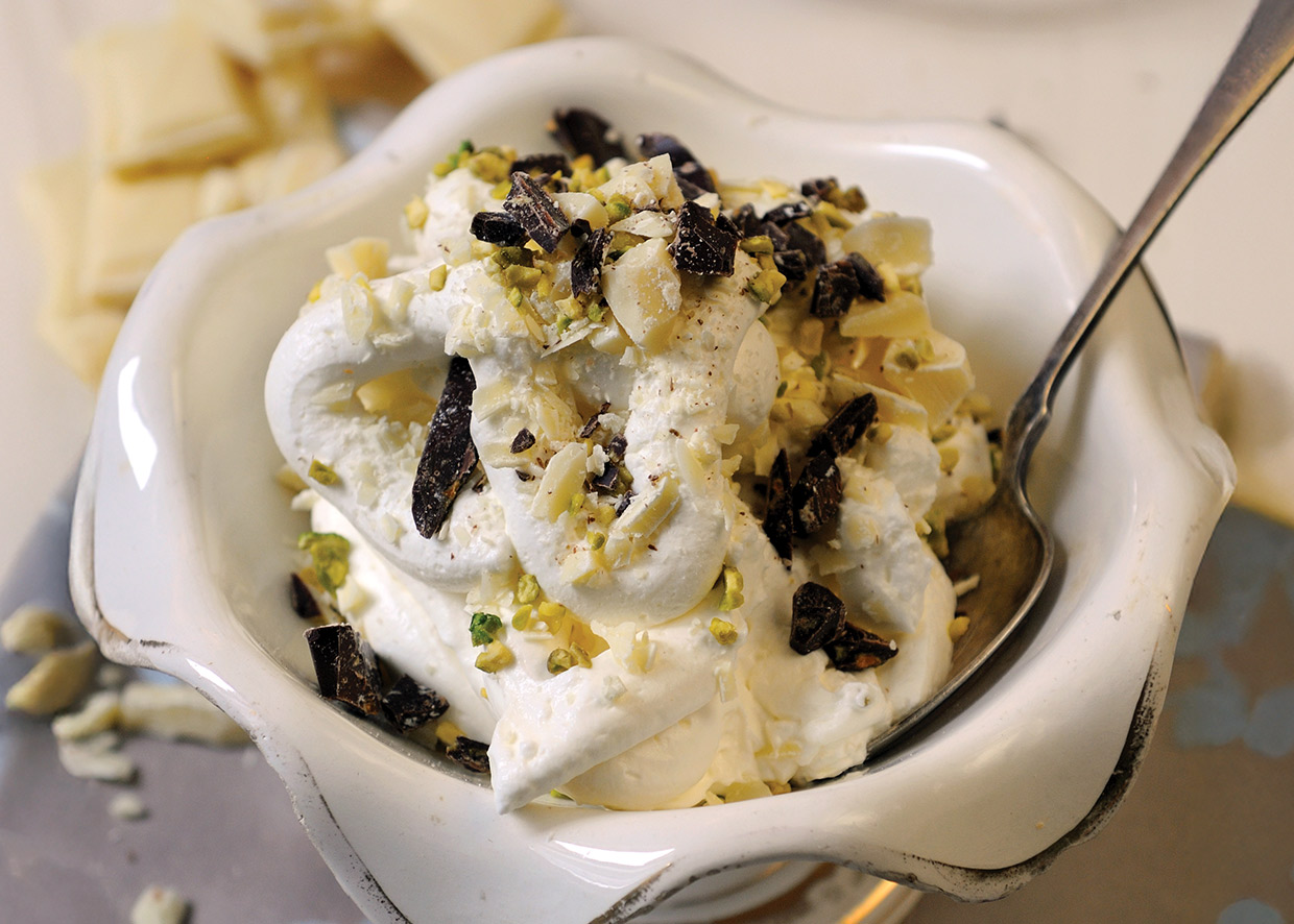 White Chocolate and Mascarpone Mousse