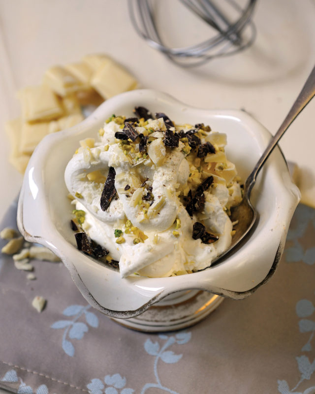 White Chocolate and Mascarpone Mousse