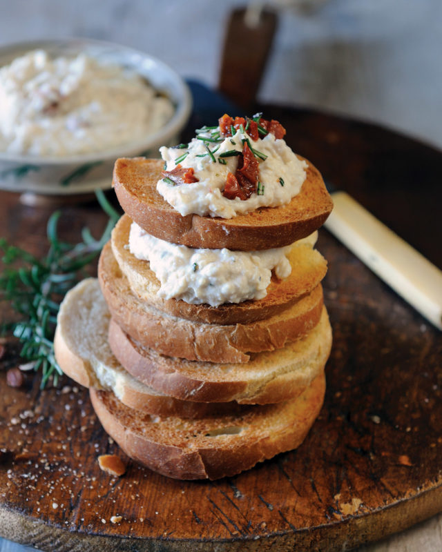 Quick and easy Italian chickpea dip recipe