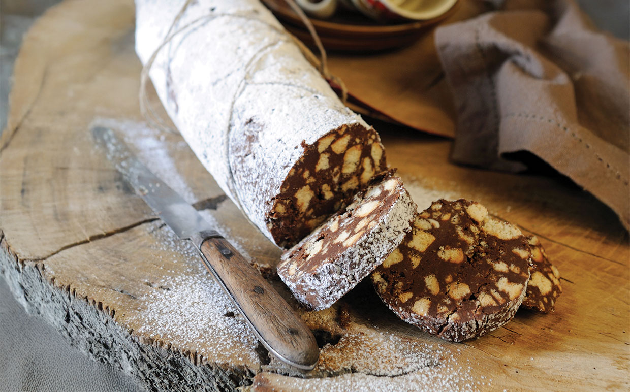 Chocolate Salami Recipe – a great edible gift for Italophiles