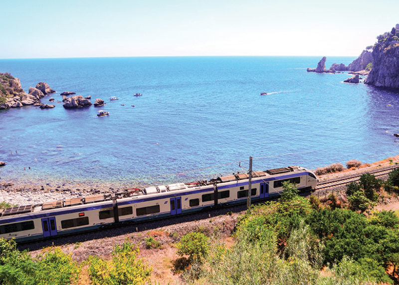 train on slow travel tour of Italy