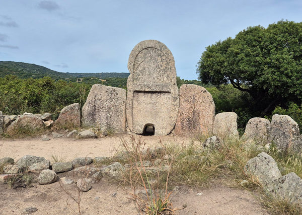 Giant's tomb in Sardinia