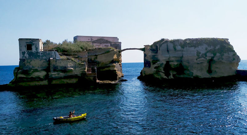 Gaiola Island in naples