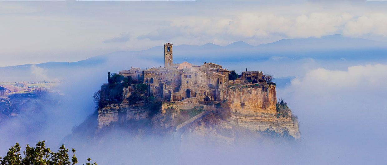 Civita di Bagnoregio, Italian ghost town