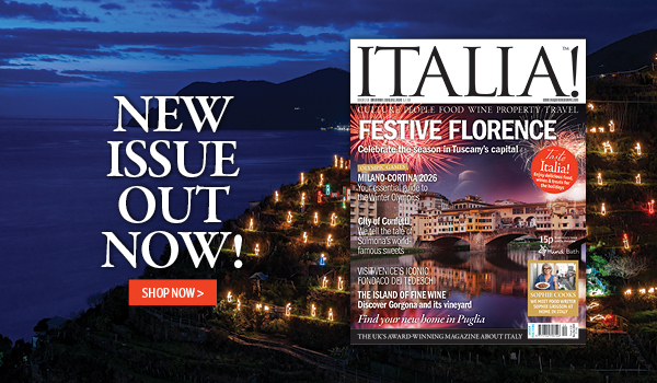 The new Dec/Jan 2026 issue of Italia! magazine is on sale now!