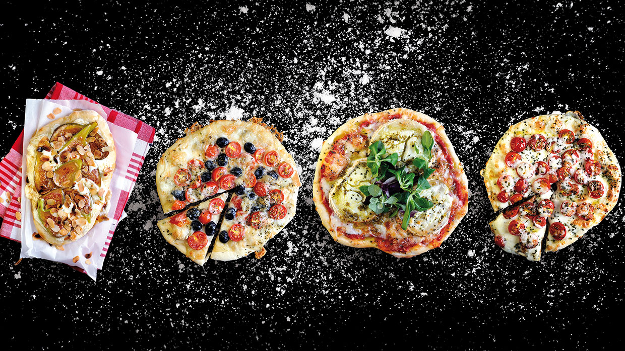 Italian pizza recipes: four authentic vegetarian pizzas to make at home