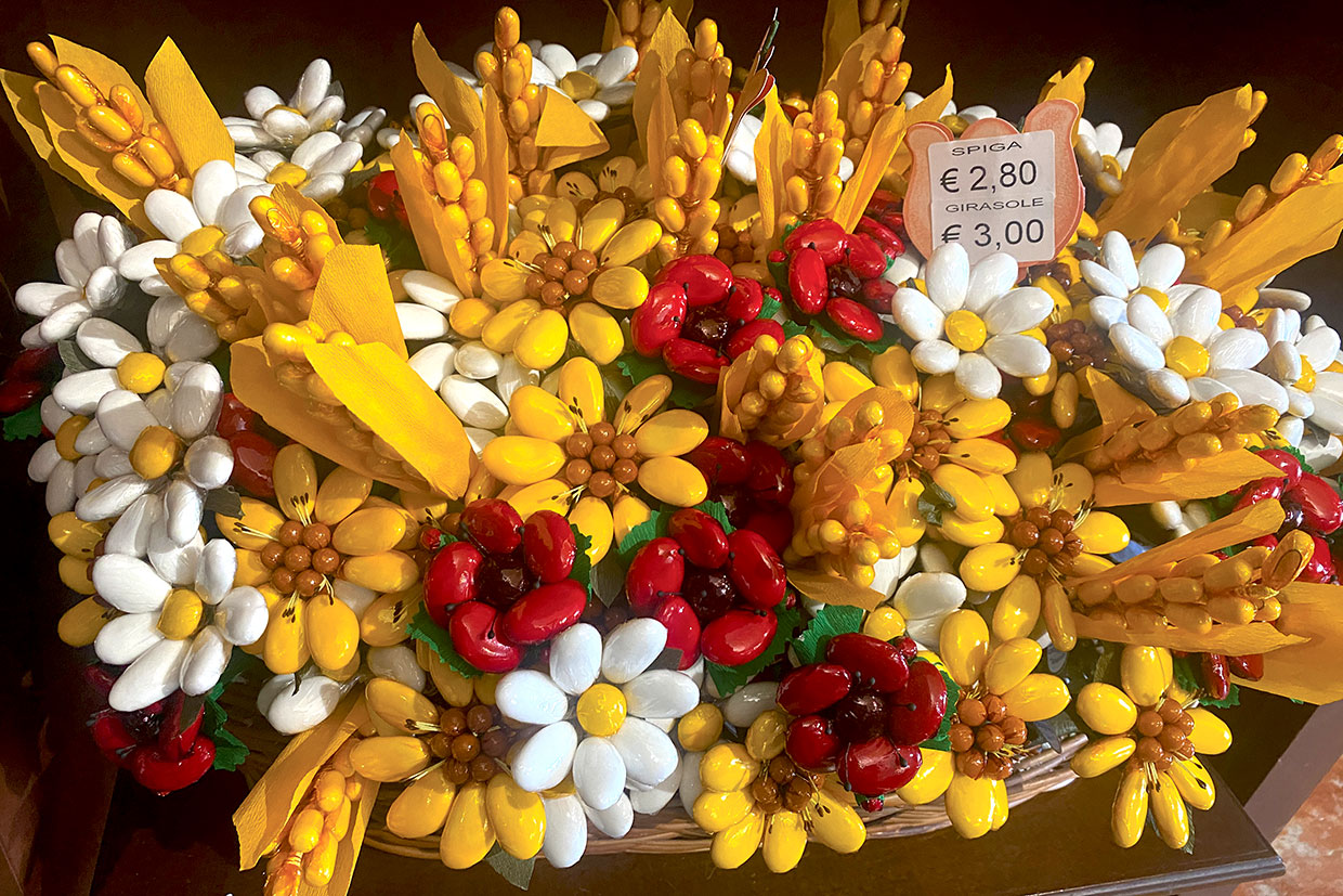 Sugared almonds in Sulmona: The city of confetti