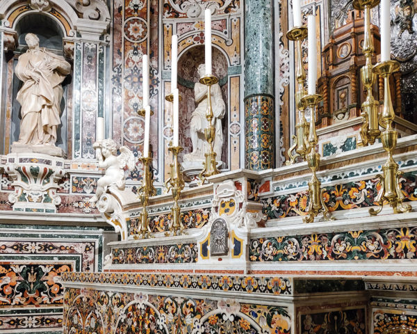 Inside Cathedral of San Cataldo