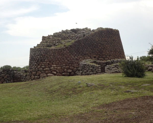 The stone towers of Nuraghe Losa