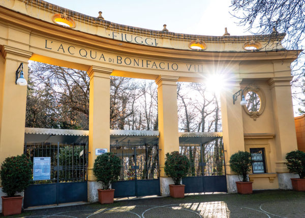 Fiuggi, Italy: Thermal Springs Center Bonifacio VIII Entrance