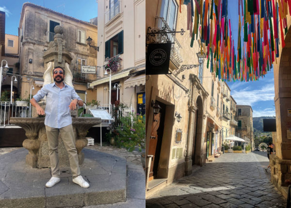 Dario Godano Tropea walking tour guide calabria