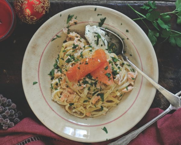 Linguine with Smoked Salmon